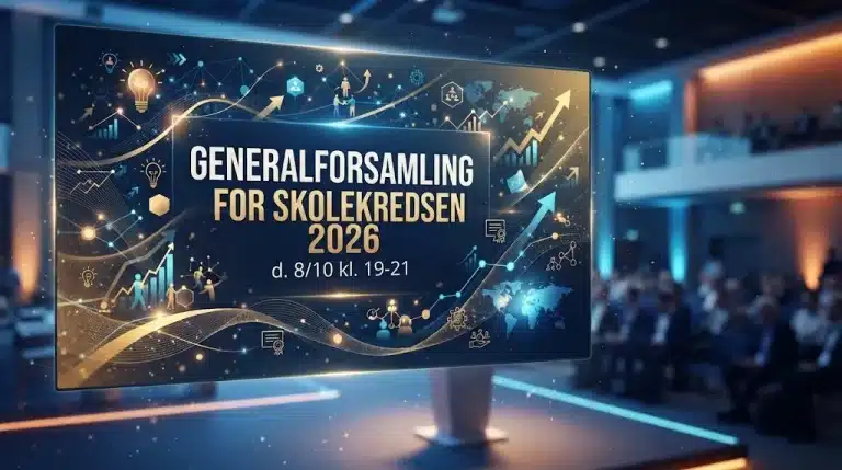 Generalforsamling For Skolekredsen I Skolens Spisesal Generalforsamling for skolekredsen i skolens spisesal